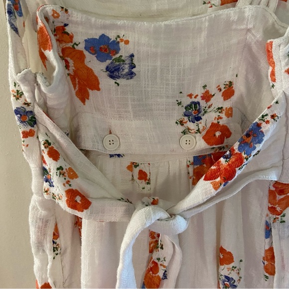 Anthropologie Meadow Rue Ingalls floral tie waist dress - Picture 6 of 9